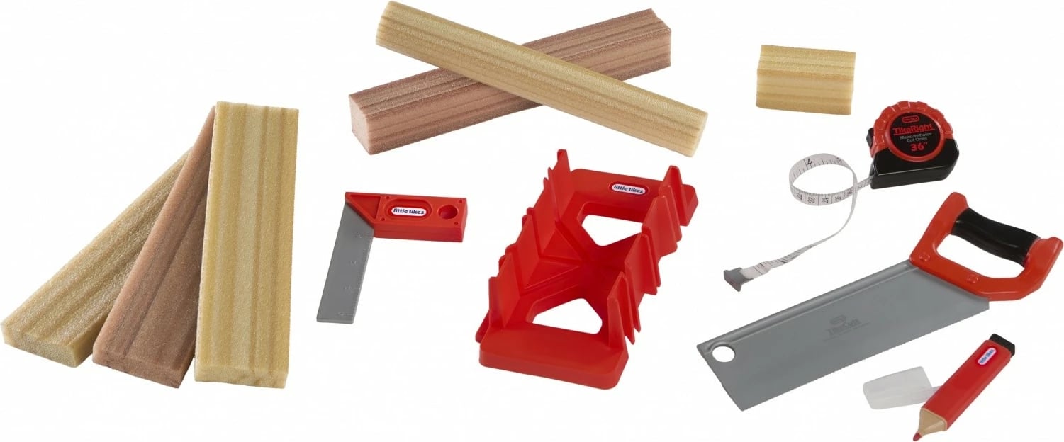 Set ndërtimi krijues, Little Tikes, 643255-EUC, matje dhe prerje, plastikë, 3+, multingjyrësh