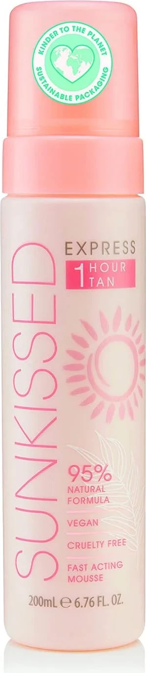 Espuma për vetë-ngjyrosje Sunkissed Express 1hour Tan 200ml