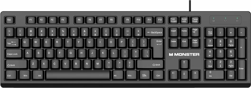 Set - Tastierë + Maus (2N1) MONSTER KM1 NEW-CBK