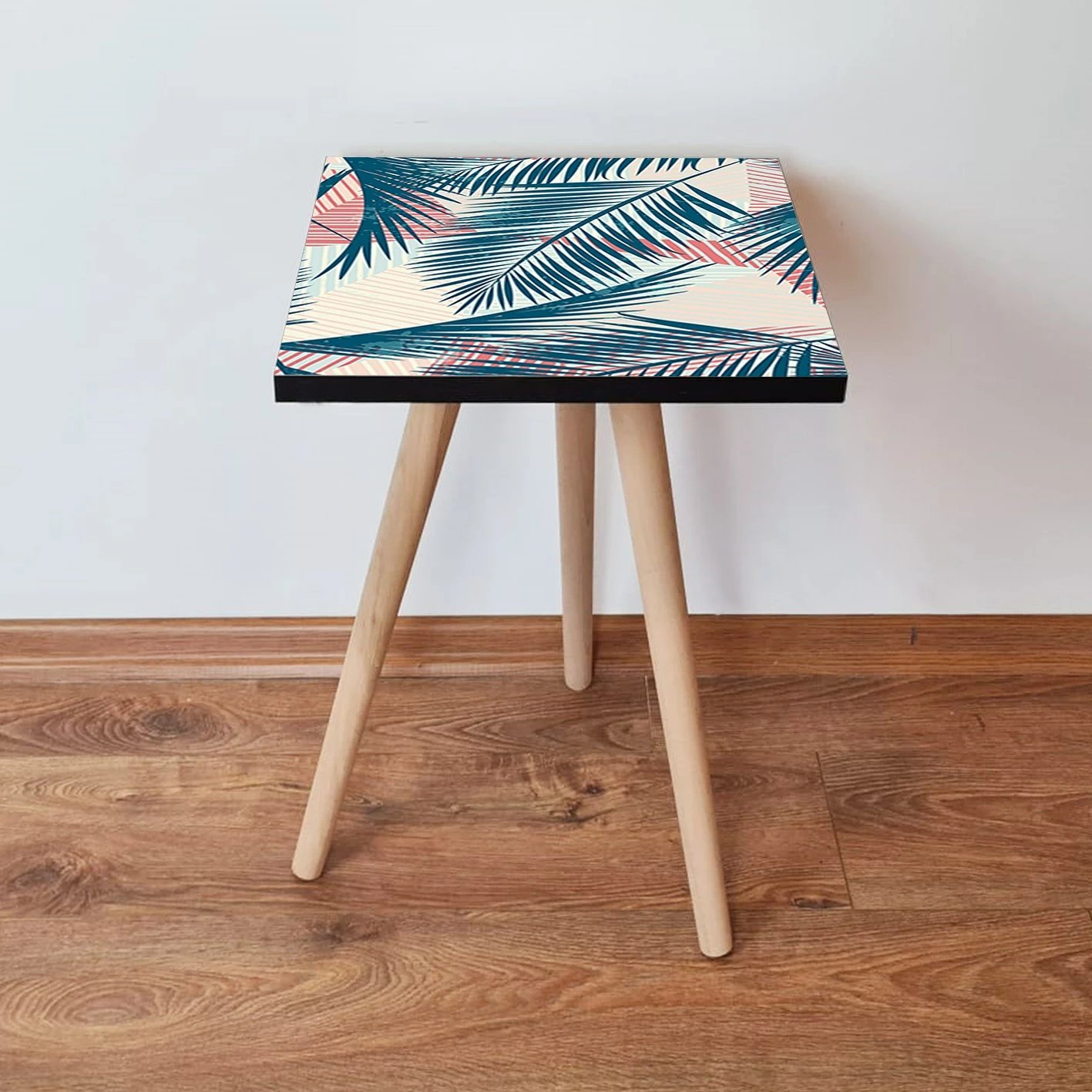 Tavolinë anësore Skye Decor, Shp208, ngjyrë kaltër