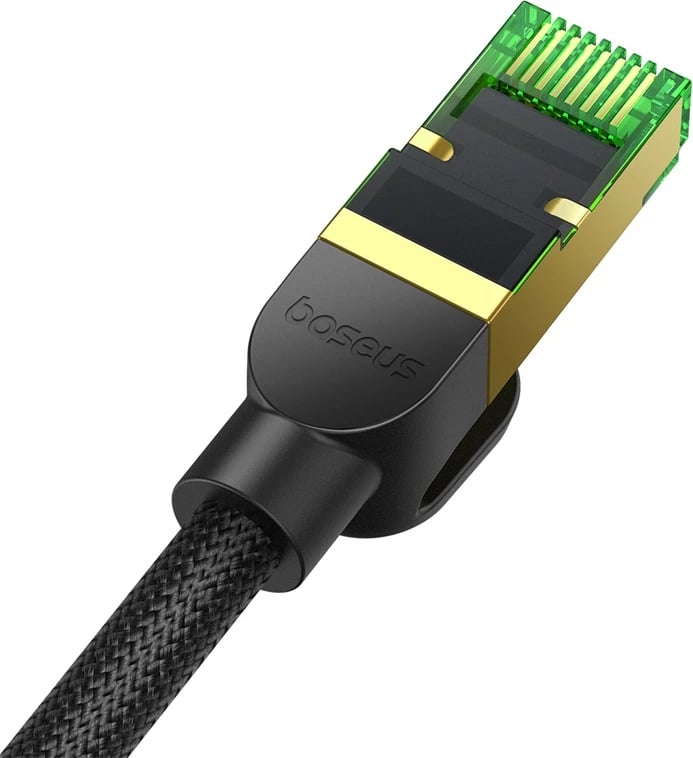 Kabllo rrjeti Baseus RJ45 Cat 8, 8m, 40Gbps, e zezë