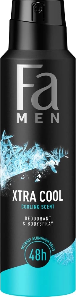 Deodorant spray për meshkuj Fa Men Xtra Cool 72h me aromë eukaliptusi 150ml