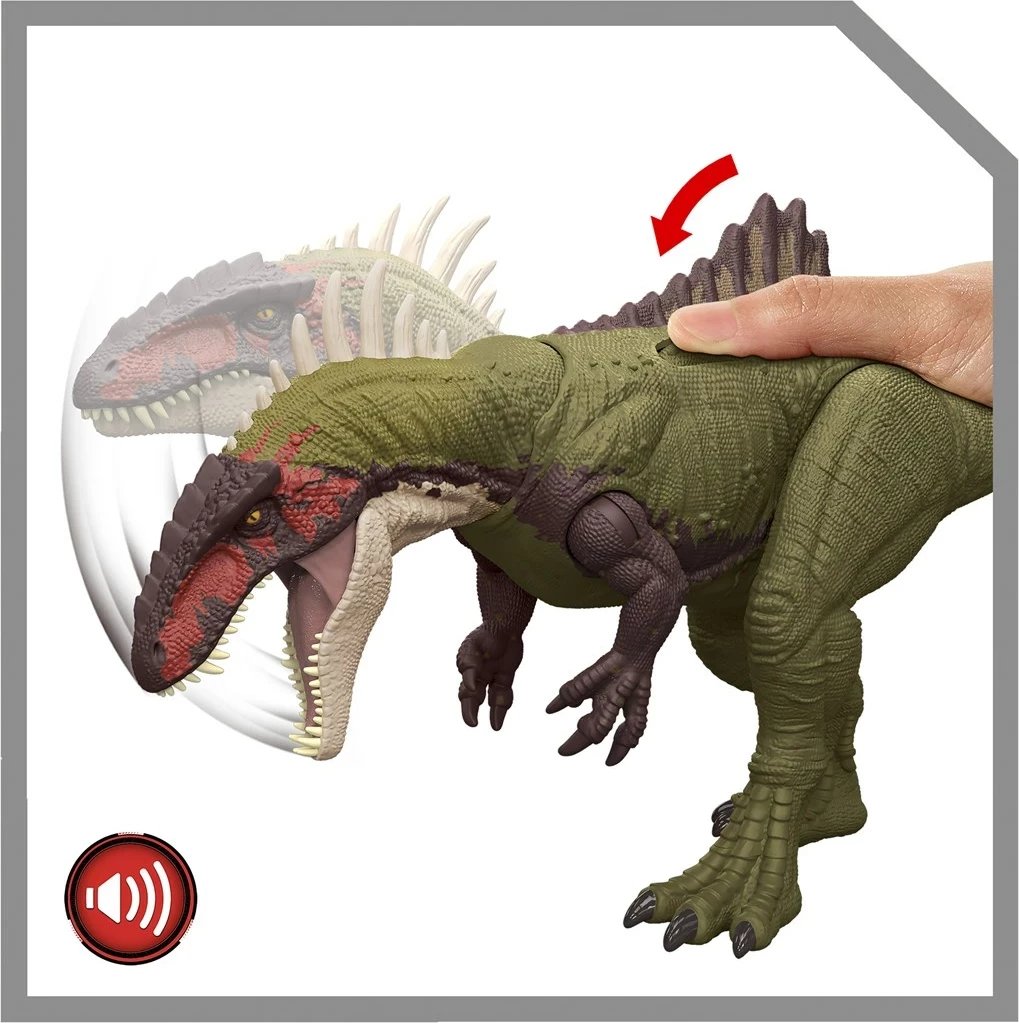 Figurë lodër Jurassic World BATTLE ROARIN' BECKLESPINAX, plastikë, shumëngjyrëshe