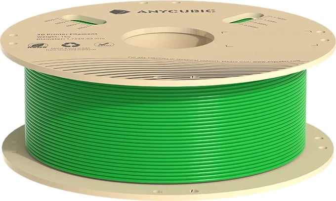 Filament PLA, Anycubic, IPHPLCG-106, 1 kg 1.75 mm, gjelbër