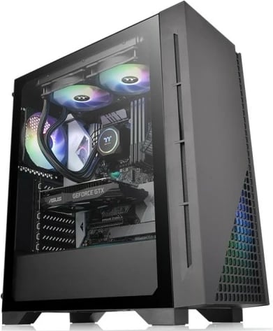 Kasë Thermaltake H330 TG, Midi Tower, ATX, e zezë