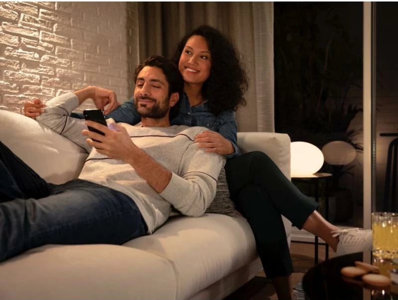 Llambë LED spot, Philips Hue White Ambiance 929003666703, GU10 400 lm, set 3-copësh