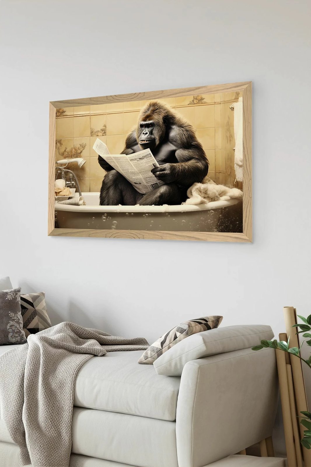 Pikturë dekorative, shumëngjyrëshe, Wallity, Arthynmodelyty3348-53, 33x48cm