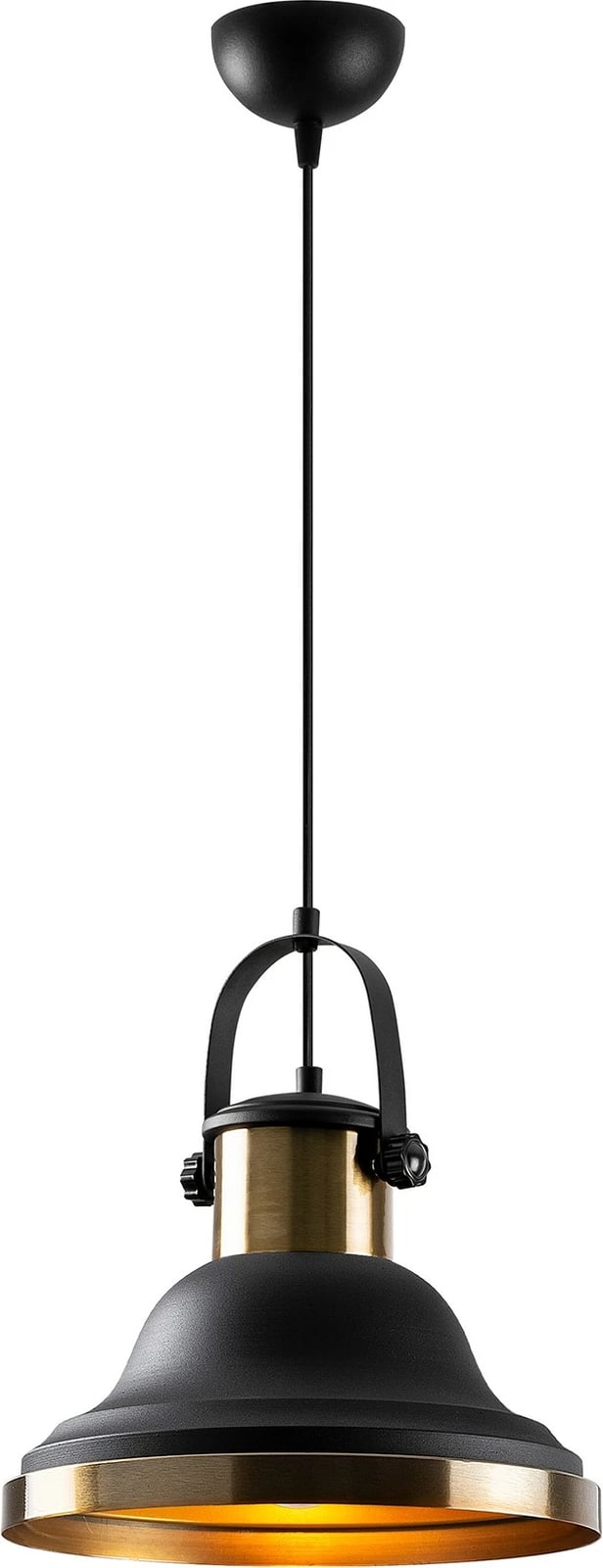 Llambë tavani Opviq, Dodo - 2601, e zezë, lartësi e rregullueshme