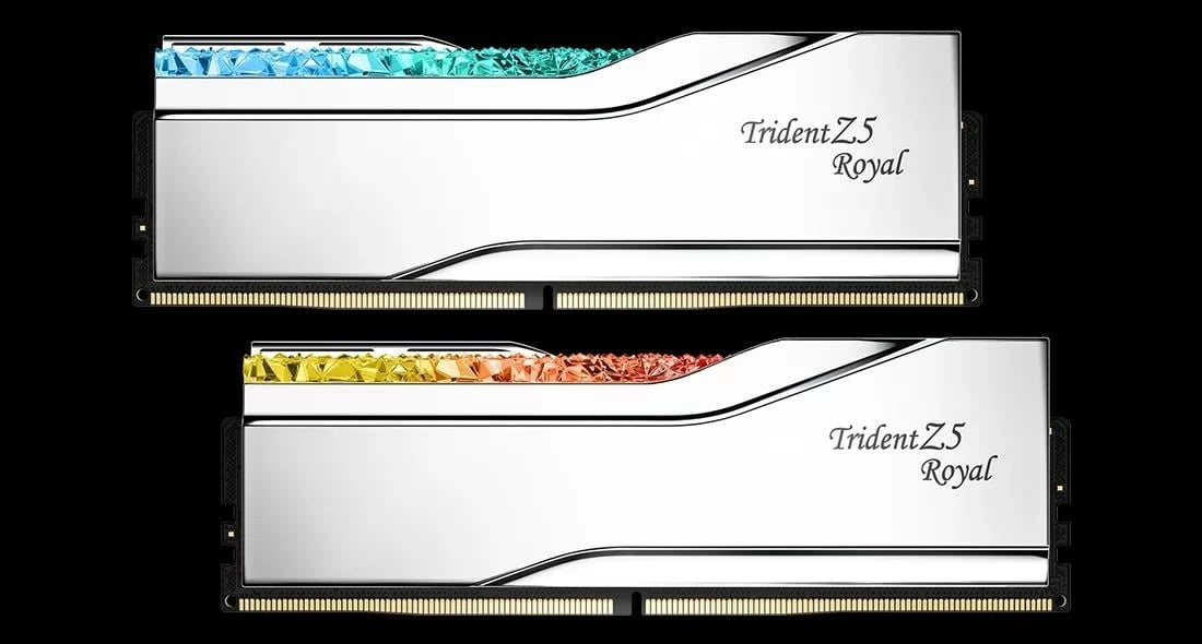 RAM Memorje G.SKILL Trident Z5 Royal 64 GB 2 x 32 GB DDR5 6400 MHz