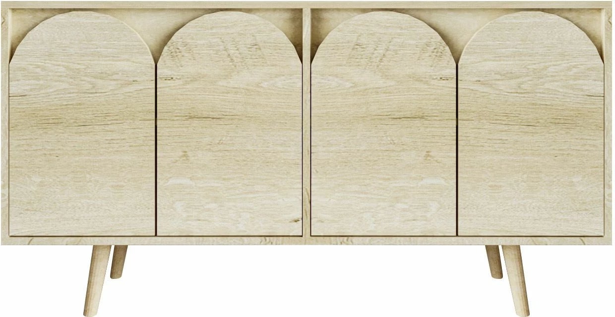 Konsol Skye Decor, Venezia 150, ngjyrë lisi Sapphire Oak