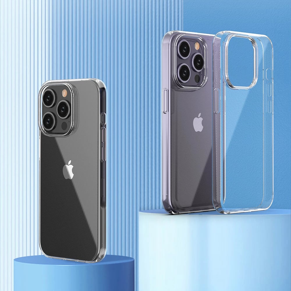 Mbështjellës Hurtel Ultra Clear për iPhone 15 Pro, 0.9mm, Transparent Mbështjellës Hurtel Ultra Clear për iPhone 15 Pro, 0.9mm, Transparent