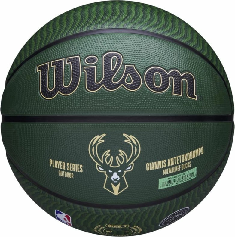 Top basketbolli Wilson NBA Giannis Antetokounmpo, jeshil
