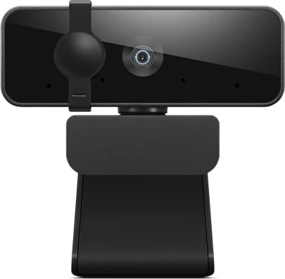 Webcam Lenovo 4XC1B34802 1080p USB 2.0 me mikrofon të integruar, e zezë