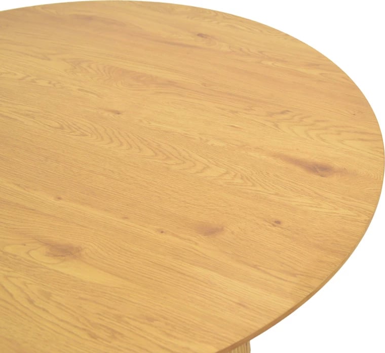 Tavolinë Karulo, MDF, ngjyrë sonoma, Φ120x76cm