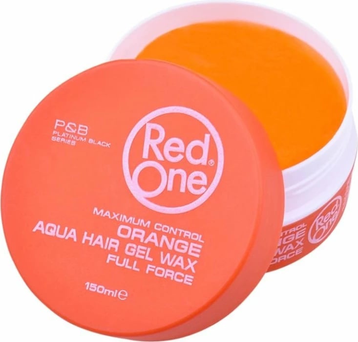 Vaks për flokë për burra Red One Aqua Hair Gel Wax Full Force Orange 150ml