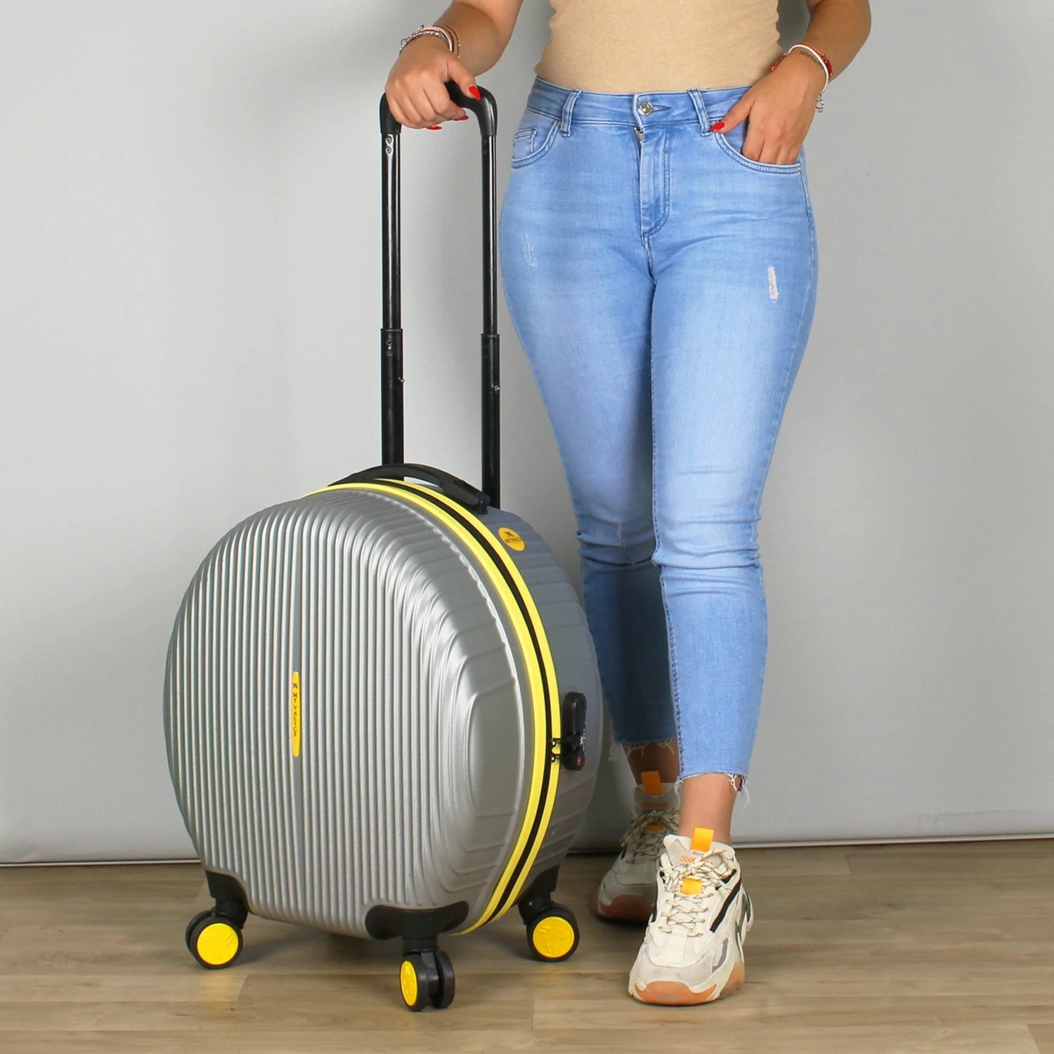 Valixhe Zoozie Bags, 2354, ngjyrë gri