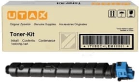 Toner, Utax, CK-8531C 1T02XDCUT0, rendiment 20000 faqe, standard, cyan