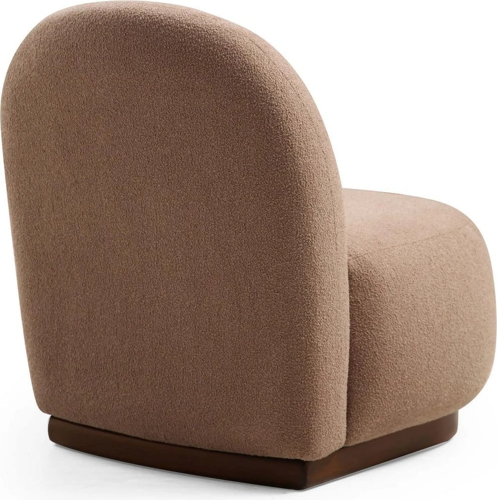 Karrige Wing Tina, ngjyrë kapuçino, Atelier del Sofa