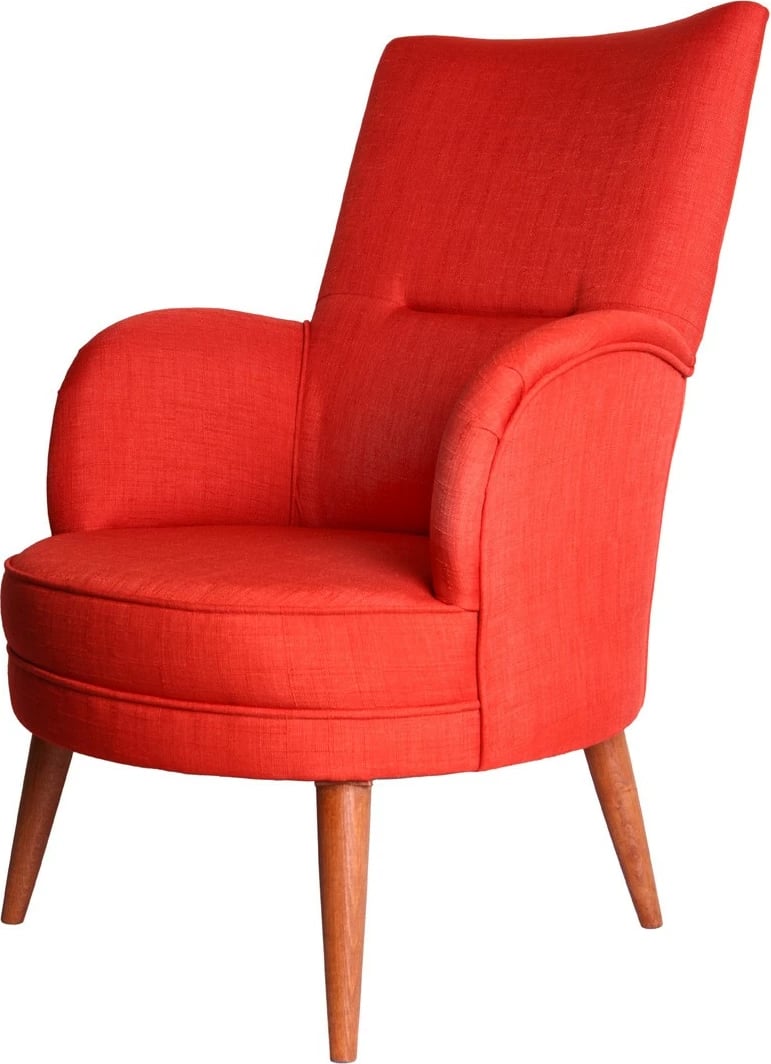 Karrige krahu Victoria, ngjyrë e kuqe tullë, Atelier del Sofa