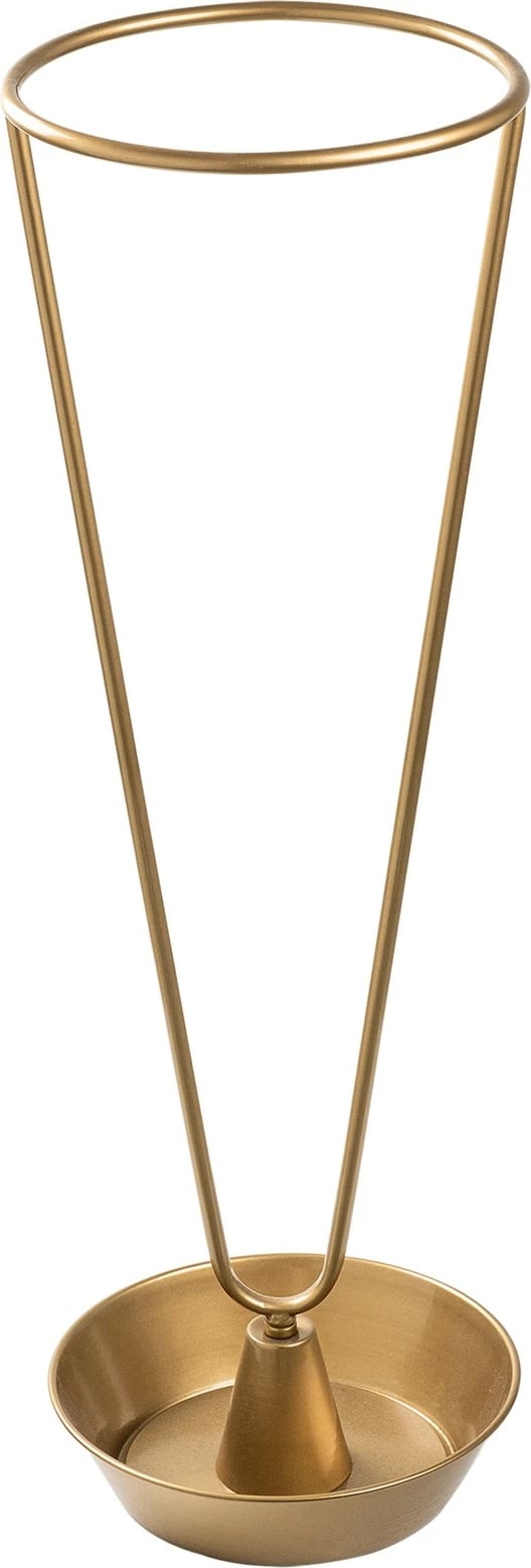 Stendë për ombrella, ngjyrë ari, Evila Originals, 22x22x70cm