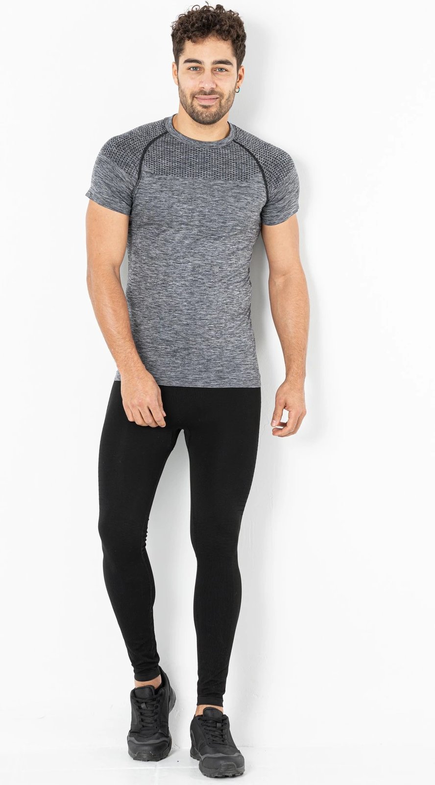 Bluzë sportive për meshkuj, gri, Jumeon, 001-001353003