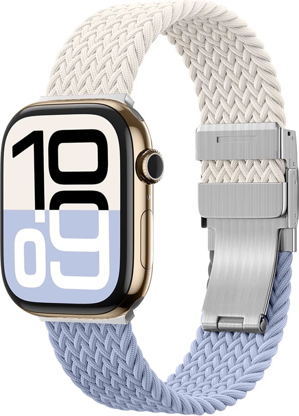Set rripash AmazingThing Blend Band për Apple Watch 45/46/49mm, Space Blue/Stellar, 2 copë
