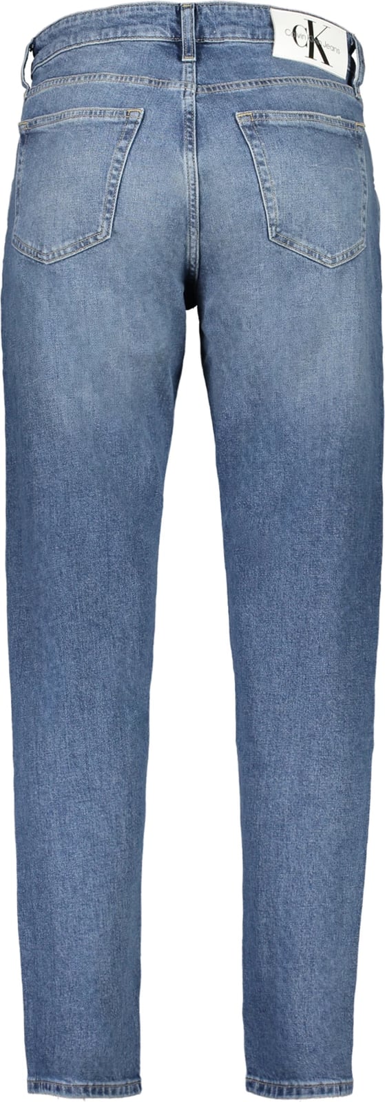Pantallona xhins Calvin Klein Regular Taper meshkuj, blu