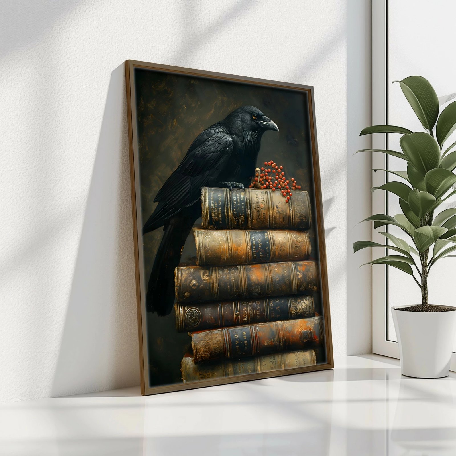 Pikturë dekorative me kornizë MDF, shumëngjyrëshe, GE200-L