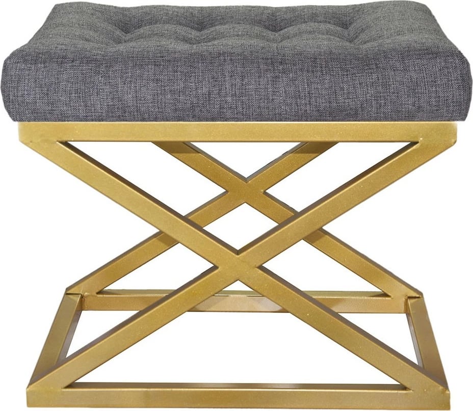 Puf Atelier del Sofa, kapraz - ari, gri