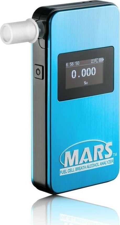 Alkoolmetër Aisko Alcovisor MARS BT, elektro-kimik, blu