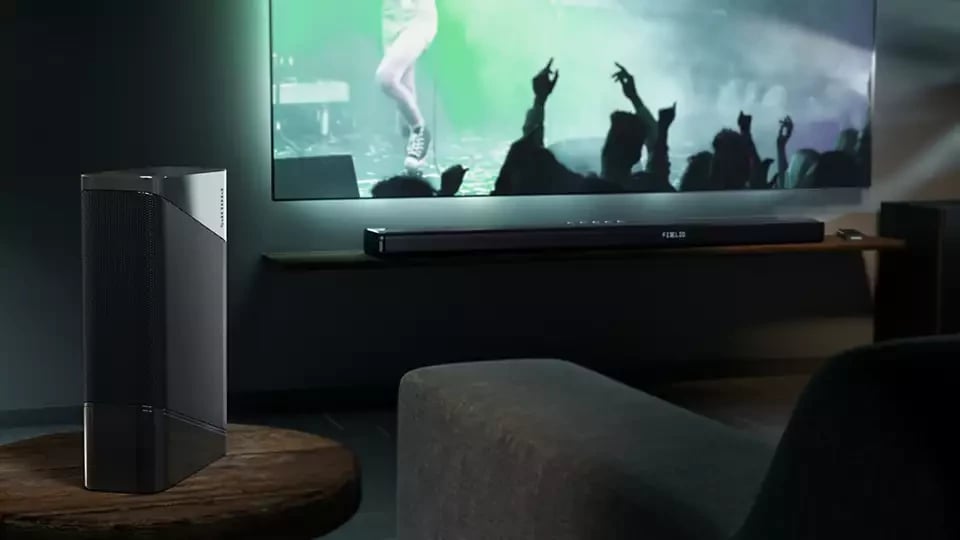 SOUNDBAR-SUBWOOFER PHILIPS FIDELIO B97/10 | 450W 7.1.2CH BLUETOOTH WIRELESS DOLBY ATMOS SOUNDBAR-SUBWOOFER PHILIPS FIDELIO B97/10 | 450W 7.1.2CH BLUETOOTH WIRELESS DOLBY ATMOS