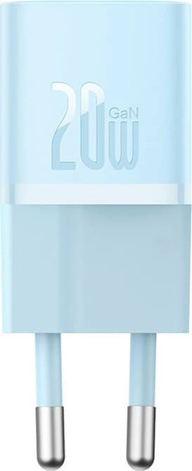 Karikues muri mini Baseus GaN5 20W USB-C, CCGN050103, blu