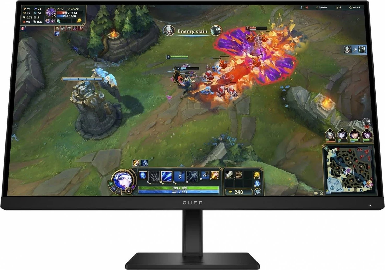 Monitor HP OMEN 27q G2, 27 inch, QHD, 180Hz, IPS, i zi