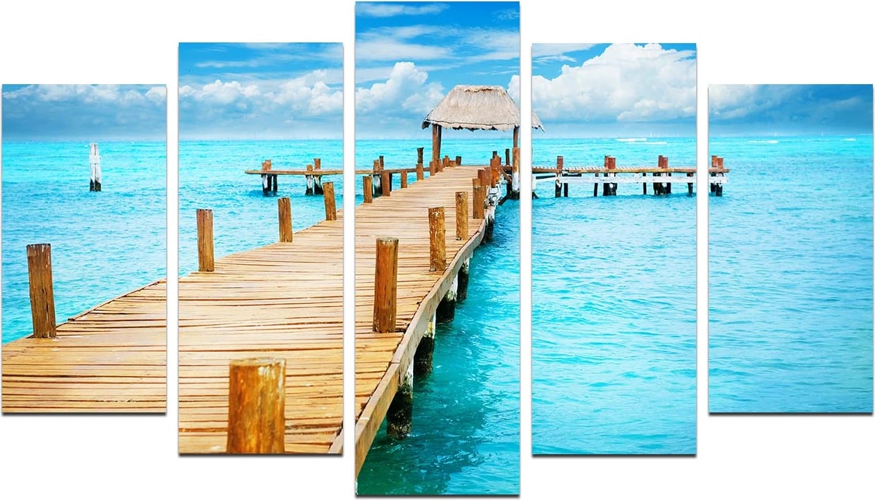 Pikturë dekorative MDF, 5 pjesë, Wallity, 5M-12