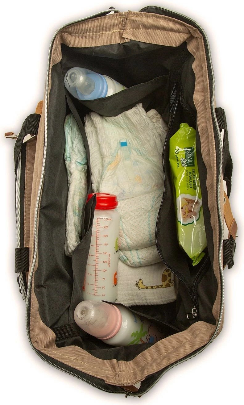 Çantë për pelena, Zoozie Bags, 2154 - 83114, ngjyrë mink