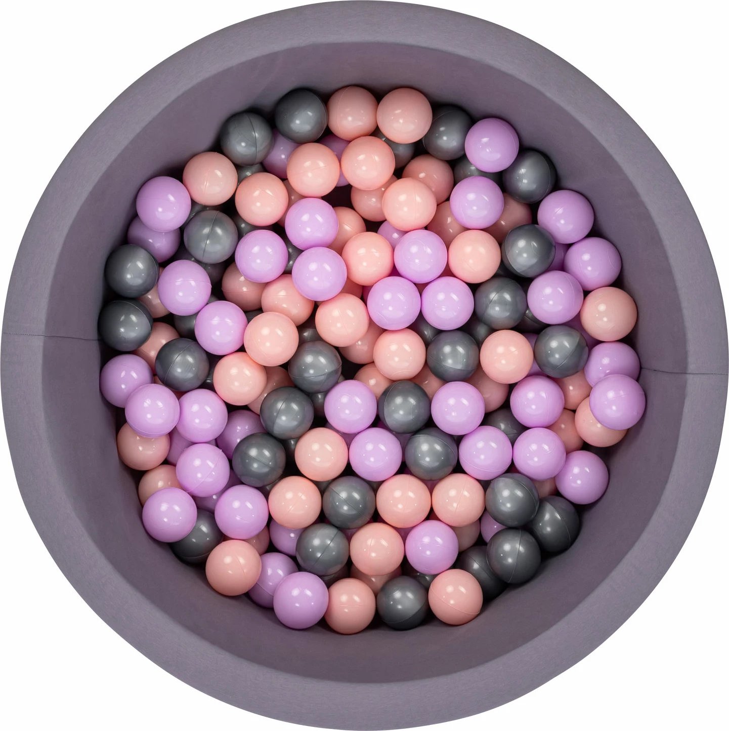 Pishinë topash për fëmijë, Bubble Pops v9, ngjyrë gri