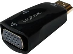 Adapter HDMI në VGA LogiLink CV0107, i zi