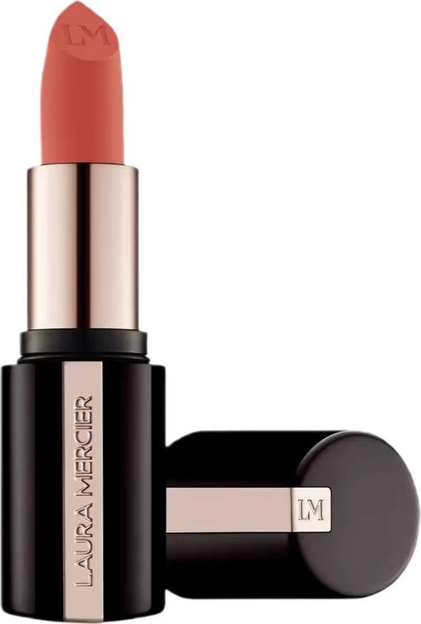 Buzëkuq për femra Laura Mercier Caviar Smoothing Matte Refillable Lipstick 888 Coral Velour 3.8g