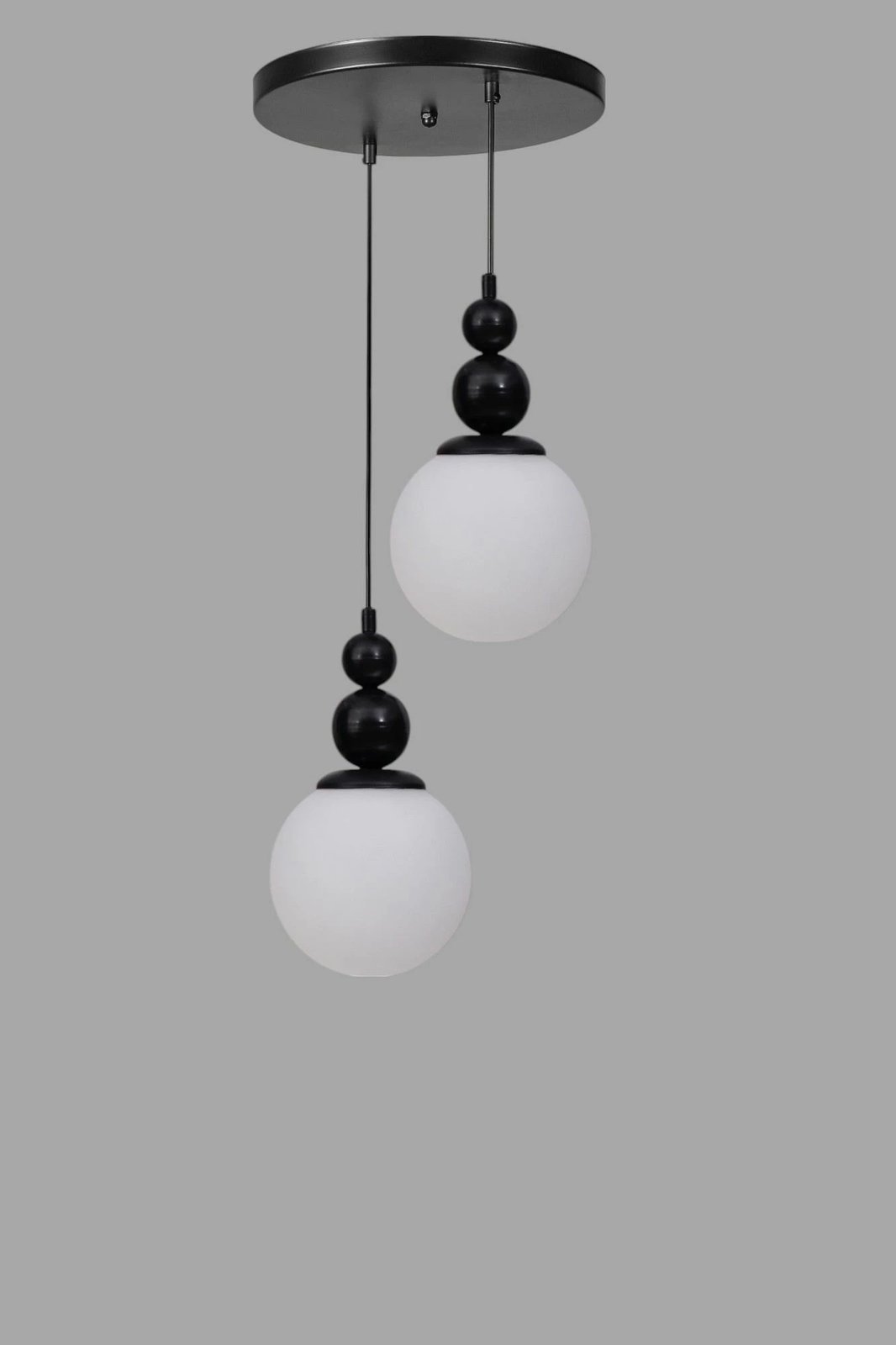 Llambë tavani Opviq, 9052-2, e bardhë dhe e zezë