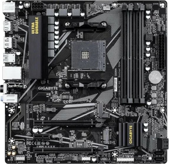 Pllakë amë Gigabyte B550M DS3H AC R2, Socket AM4, micro ATX