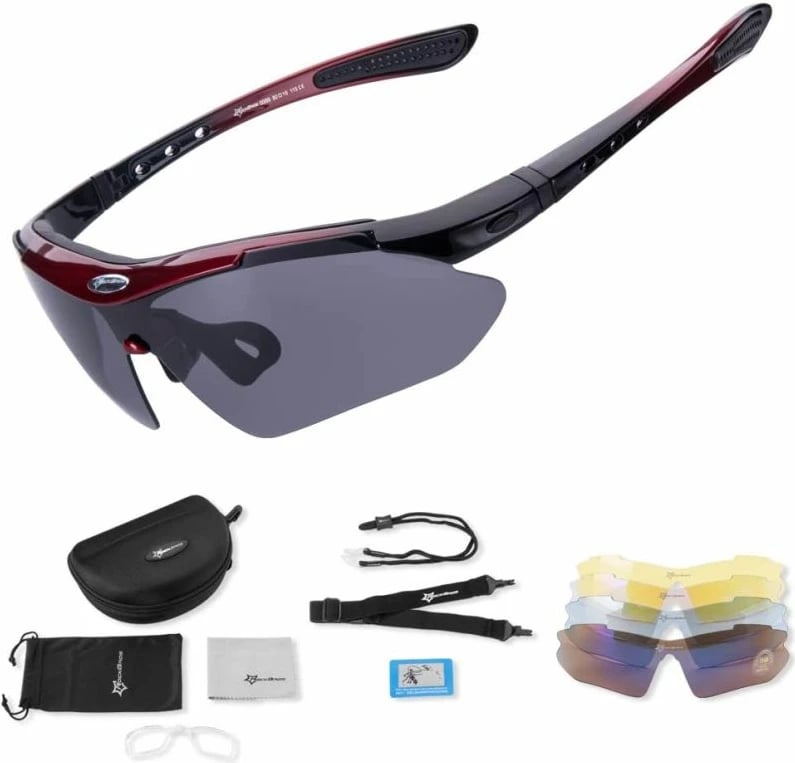 Syze sportive Rockbros, të kuqe