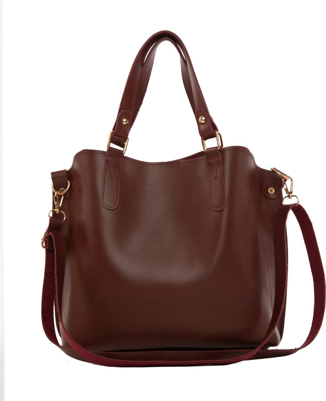 Çantë krahu, ngjyrë e kuqe e errët, Zoozie Bags, 2918 - 39704