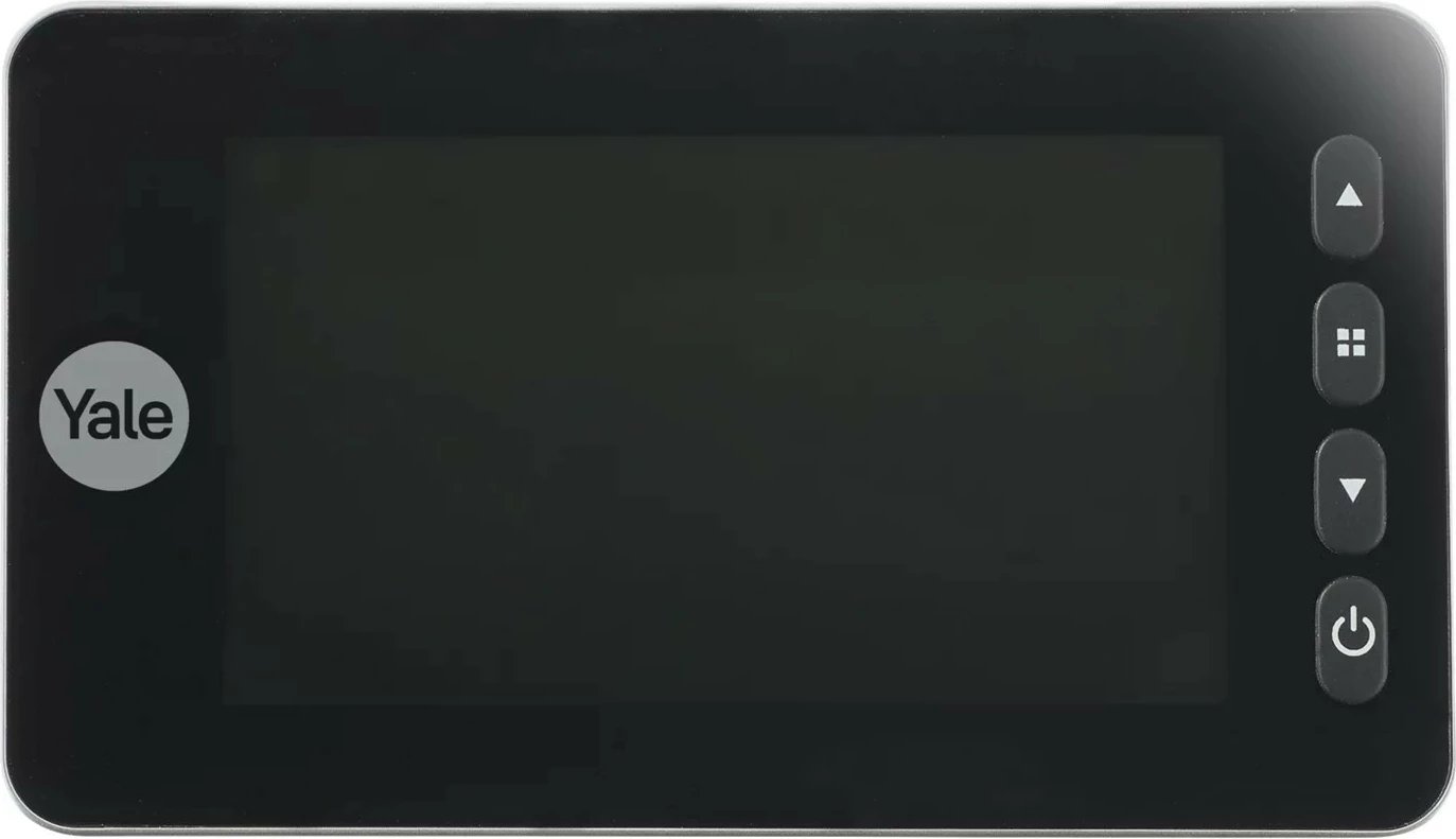 Shikues elektronik dere YALE HOME DDV 5800, 4.3" LCD, kënd 110°, SD 4GB, zi-argjendtë