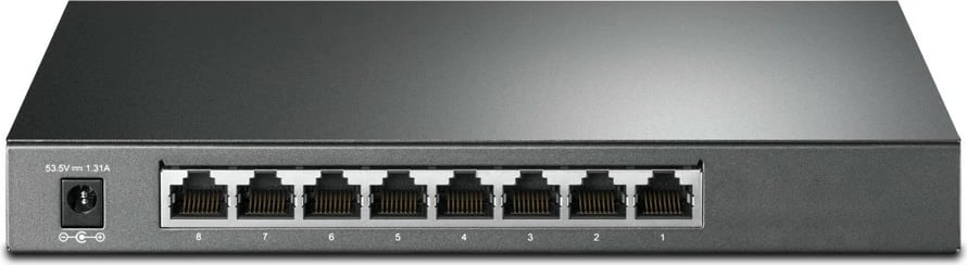 Switch TP-LINK SG2008P Smart, 8 porta gigabit (4 PoE+), për zyre dhe shtëpi