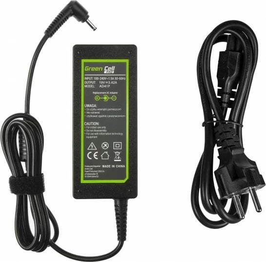 Furnizues energjie Green Cell PRO AD41P për Asus F553, 19V 3.42A 65W, 4.0-1.35mm