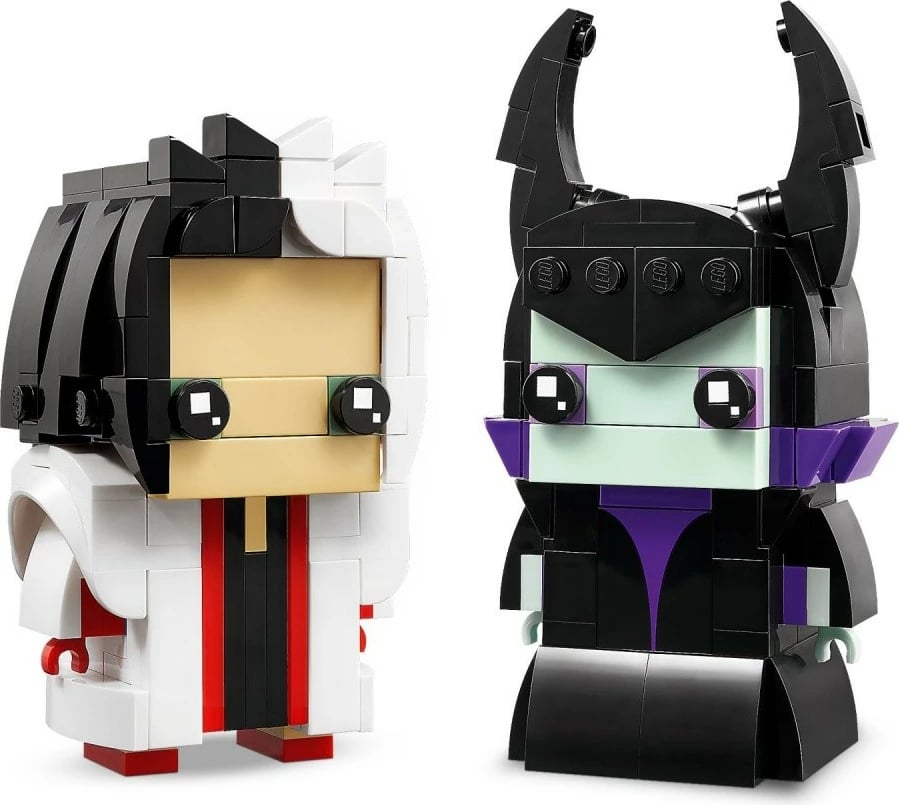 Set LEGO BrickHeadz 40620 Cruella dhe Diabolina, 320 pjesë, plastikë