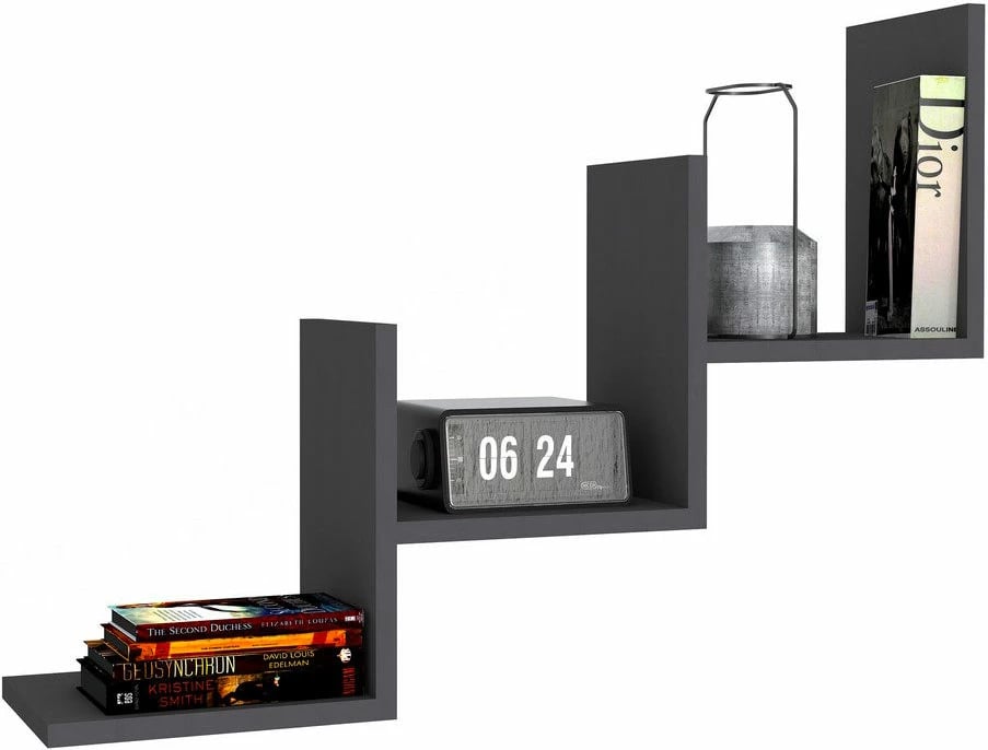 Raft muri Hanah Home, ngjyrë antracit