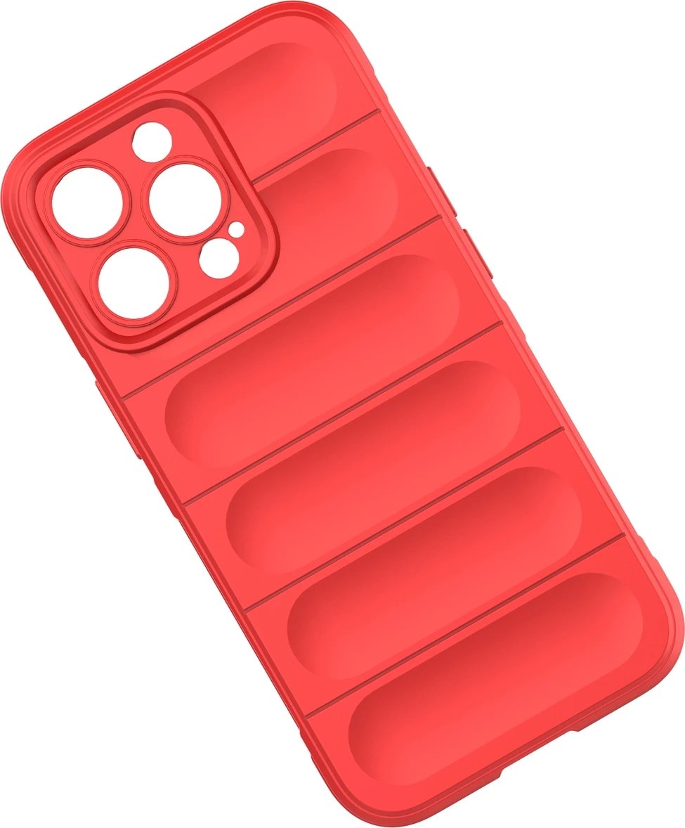 Mbështjellës Hurtel Magic Shield Case për iPhone 13 Pro, TPU, Kuqe