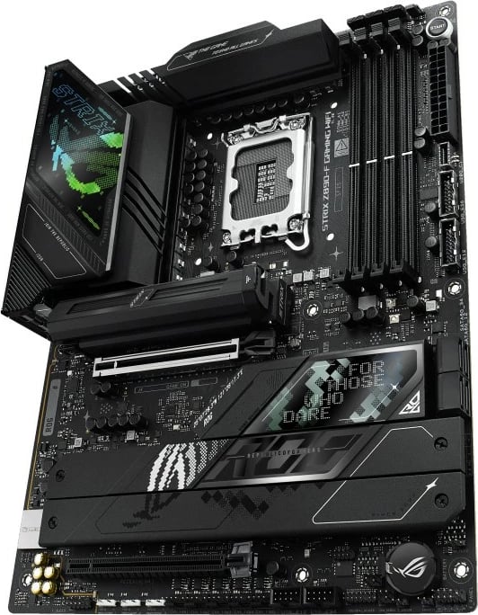 Pllakë amë Asus ROG STRIX Z890-F GAMING WIFI, LGA1851, DDR5, ATX, e zezë