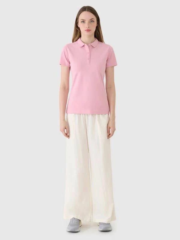 Maicë polo slim fit për femra 4F